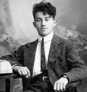 Adolf Dassler in young age