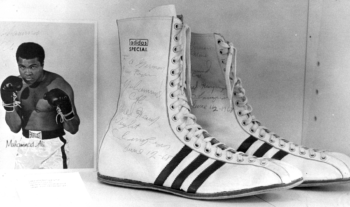 Muhammad Ali’s legendary boxing boots